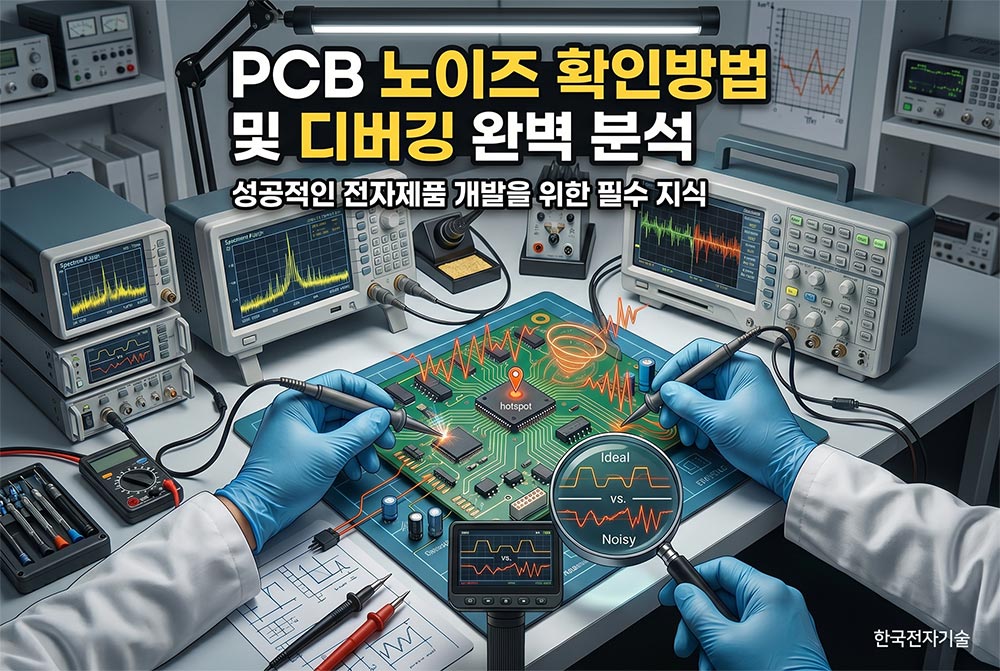 PCB 노이즈 확인방법 및 디버깅 완벽분석 | 성공적인 전자제품 개발을 위한 필수 지식